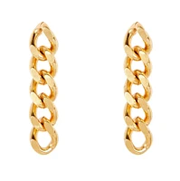 Curb Link Earrings