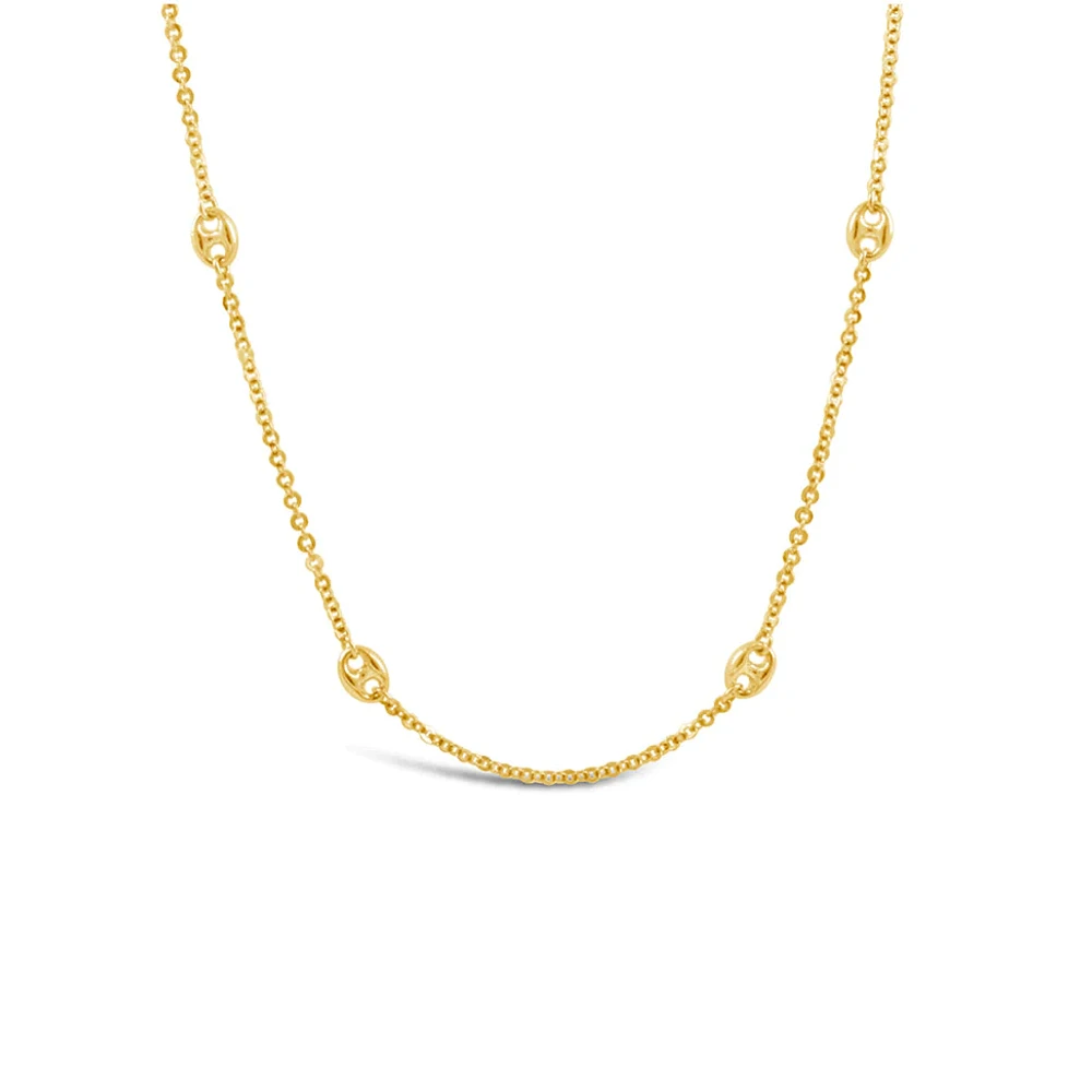 Puffed Mariner Stations 20'' Necklace