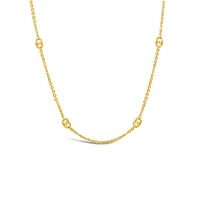 Puffed Mariner Stations 20'' Necklace