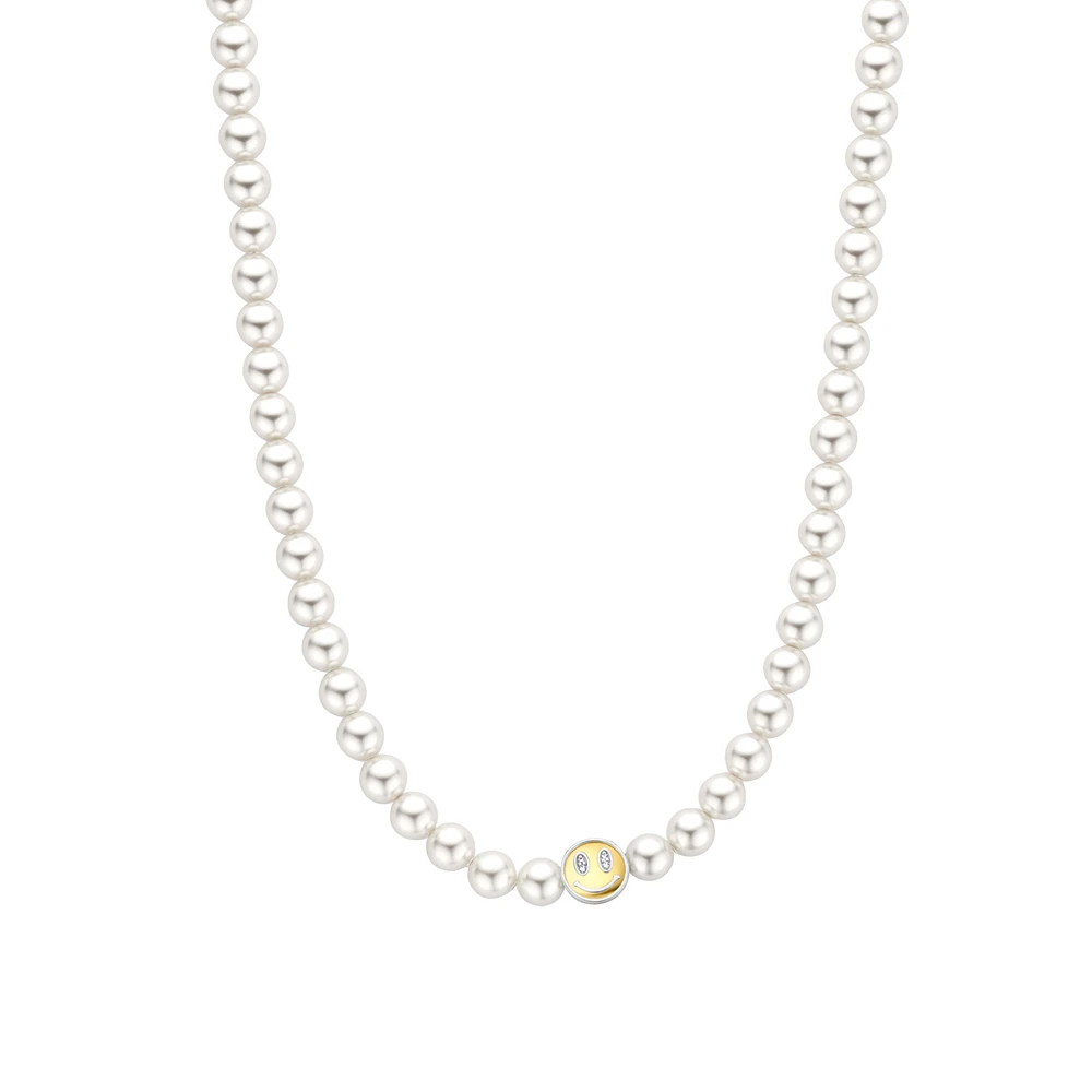 Smiley Pearls Necklace