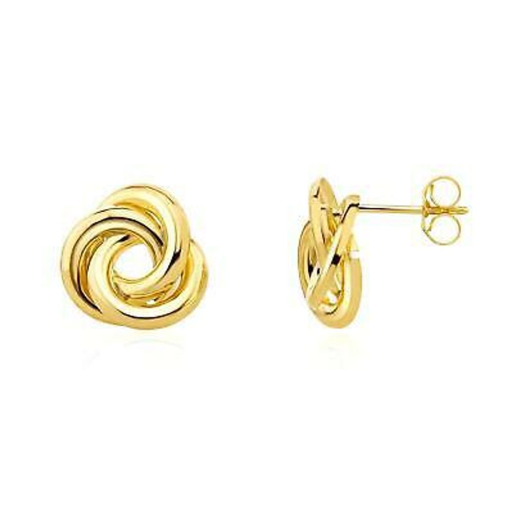 Love Knot 12MM Stud Earrings