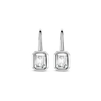 Clear Gem Earrings