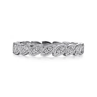 Leaves Diamond Ring