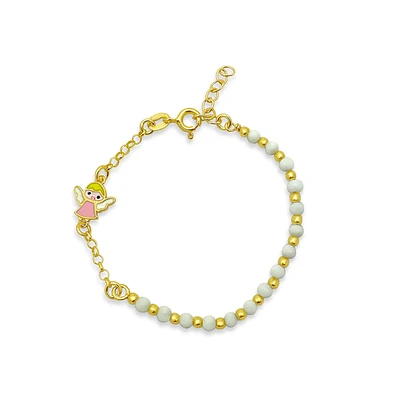 Kids Angel and Beads Bracelet