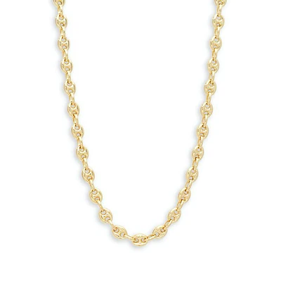 Puffed Mariner 5MM Link Necklace