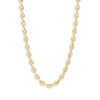 Puffed Mariner 5MM Link Necklace