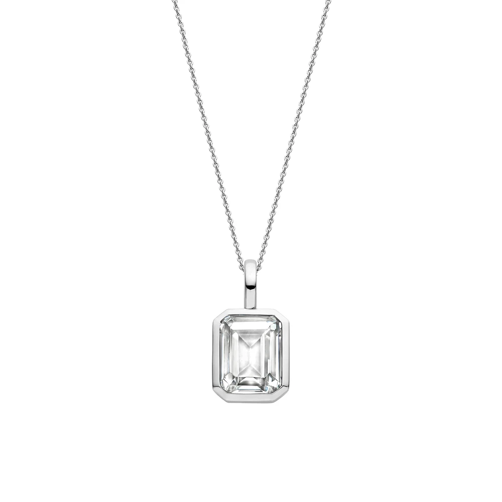 Clear Gem Necklace