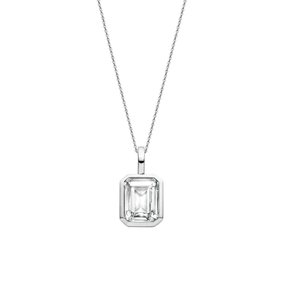 Clear Gem Necklace