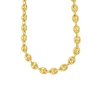 Puffed Mariner 6MM Link Necklace