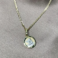 Guardian Angel 14K Pendant 11MM