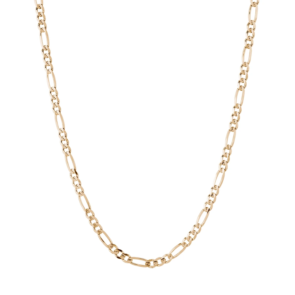 Figaro Solid 3.5mm Link Chain