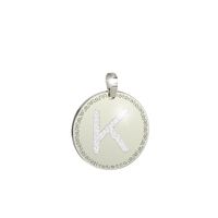 Glam Initial K Pendant