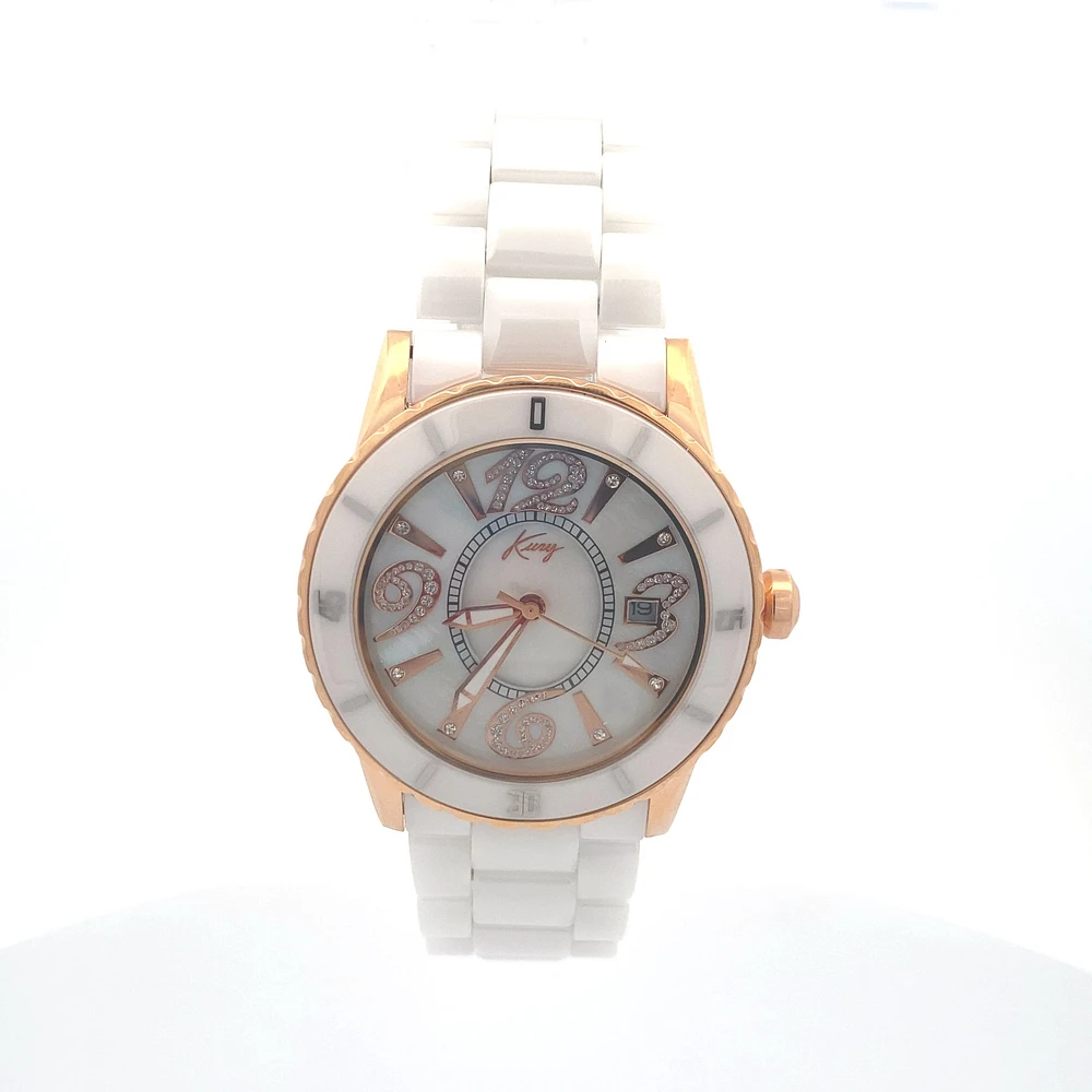 Kury Ceramic/Rose Watch 38MM