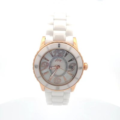 Kury Ceramic/Rose Watch 38MM
