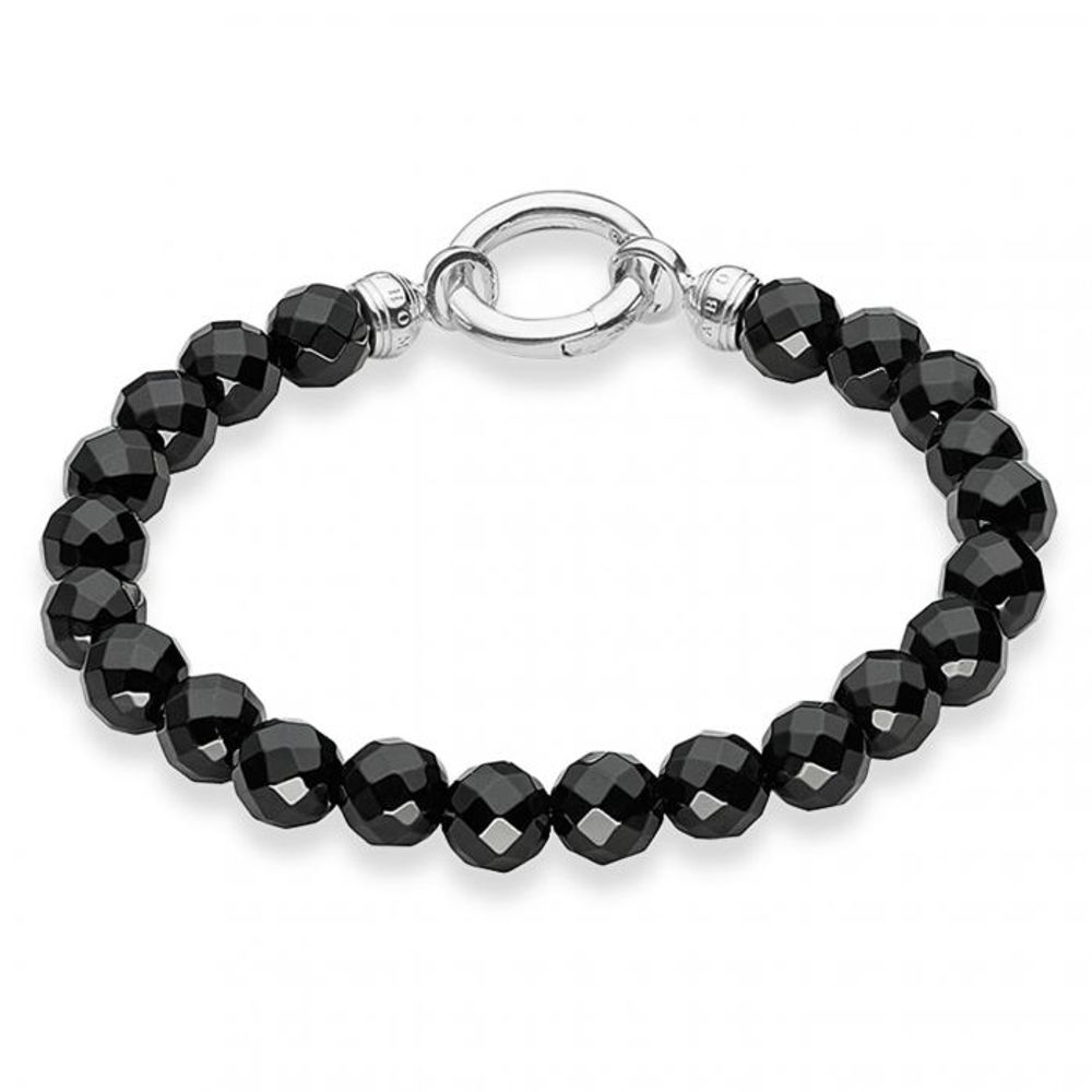 Black Obsidian Bracelet 8.3 inches