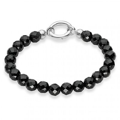 Black Obsidian Bracelet 8.3 inches