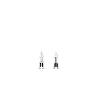 Black Onyx Arrow Stud Earrings