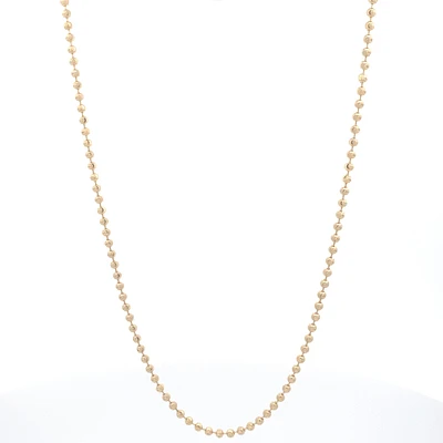 Ball Chain 2mm diamond cut