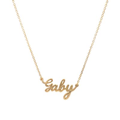 Personalized Name Necklace 4mm (Small)