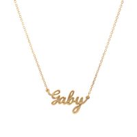 Personalized Name Necklace 4mm (Small)