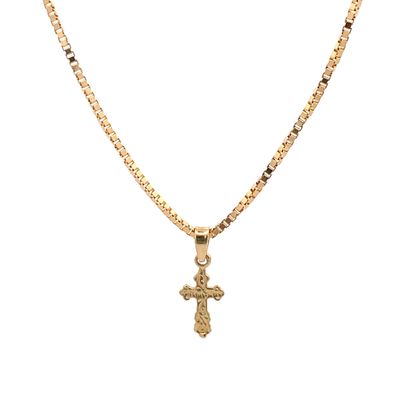 Mini vintage 10MM Cross Pendant