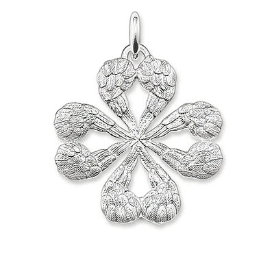 Angel Wings Clover 25MM Pendant