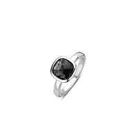 Black Cushion Ring