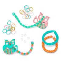 Glow-in-the-Dark Elastic Bracelet Making Kit - Rainbow Loom