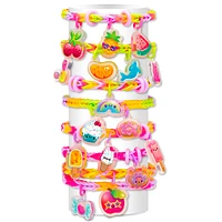 Cutetique Charm Bracelet Making Kit - Rainbow Loom - 454 Pieces