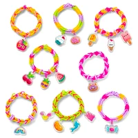 Cutetique Charm Bracelet Making Kit - Rainbow Loom - 454 Pieces
