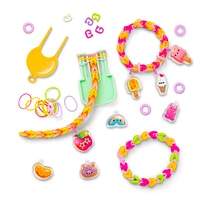 Cutetique Charm Bracelet Making Kit - Rainbow Loom - 454 Pieces