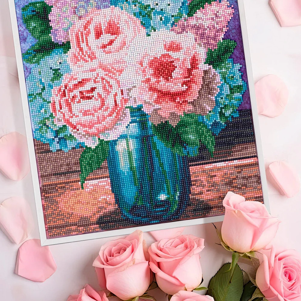 Kit créatif Diamond Dotz - bouquet pastel