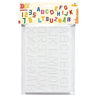 Hama Plate Set - Letters and Numbers