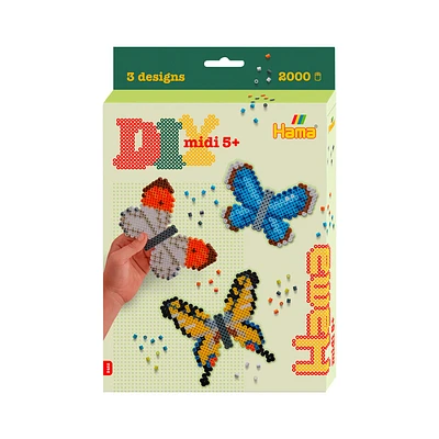 Hama Beads Box - 2000 Beads - Butterflies
