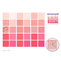 Bloc papier Forever in Time - 30 feuilles - Rose