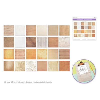 Forever in Time Paper Pad - 24 Sheets - Wicker