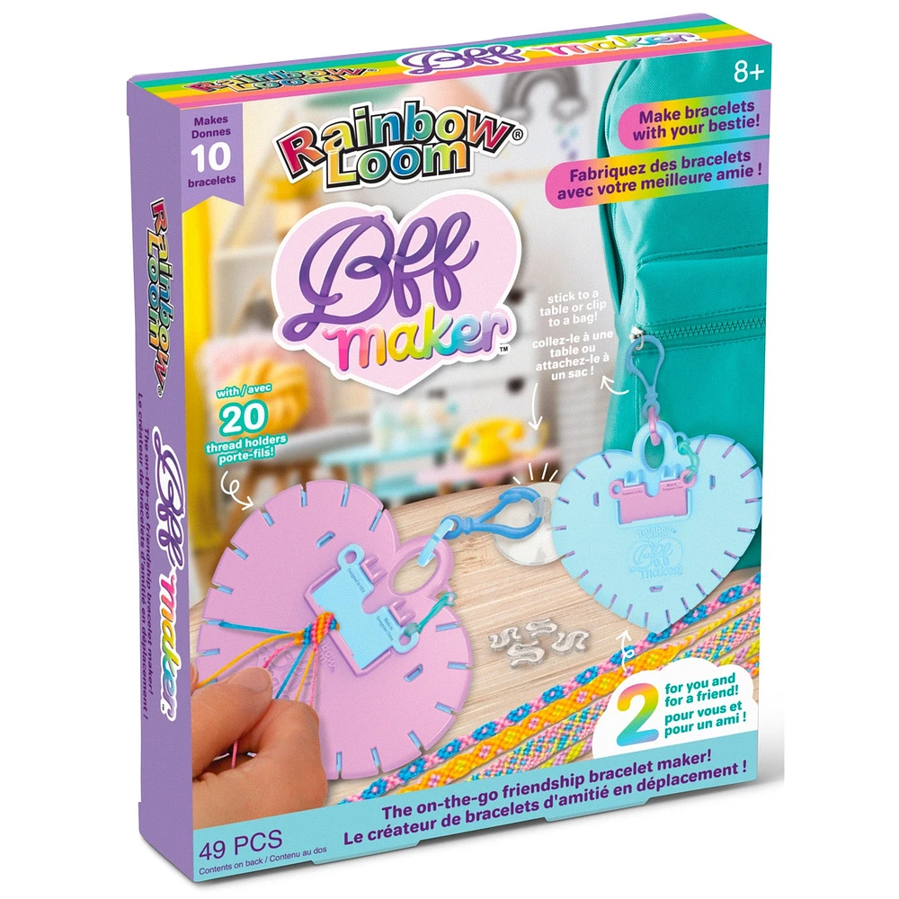 Rainbow Loom Bracelet Making Set - 49 Pieces