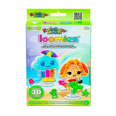 Set of 2 Loomies Rainbow Loom Rubber Band Characters