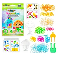 Set of 2 Loomies Rainbow Loom Rubber Band Characters