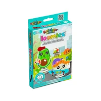 Ensemble de 2 personnage en élastiques Loomies Rainbow Loom - Nourriture