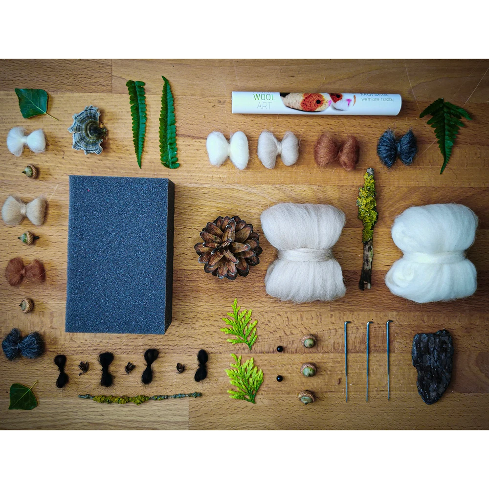 Needle Felting Kit - Guinea Pigs