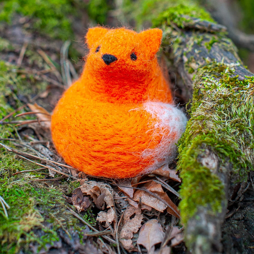 Needle Felting Kit - Fox