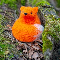 Needle Felting Kit - Fox