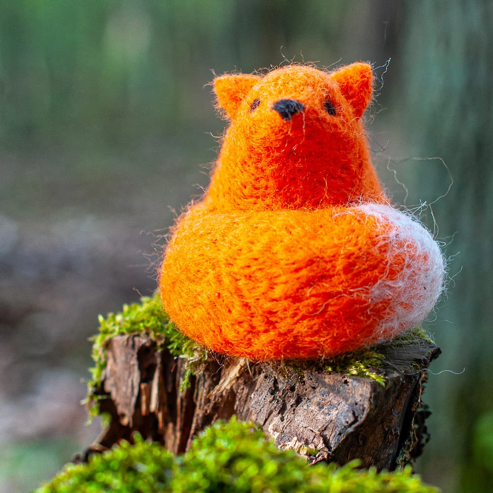 Needle Felting Kit - Fox