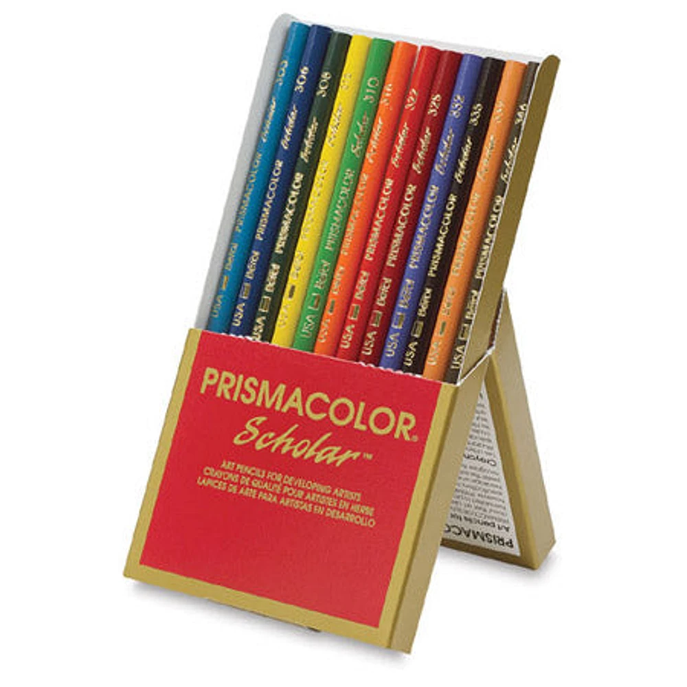 Ens. crayons de couleur Scholar