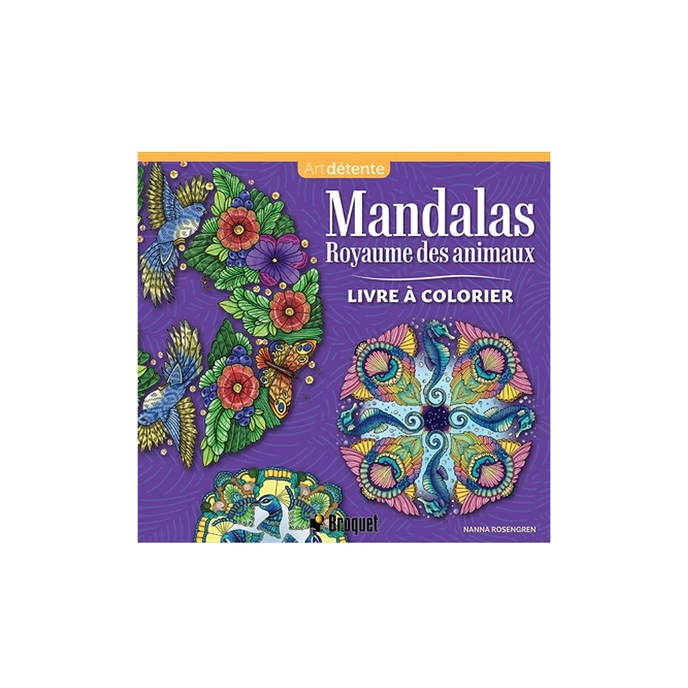 Mandalas - Royaume des animaux - French Ed.