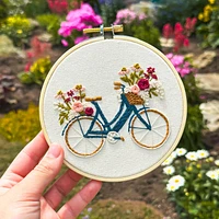 Embroidery Kit - Bicycle Ride