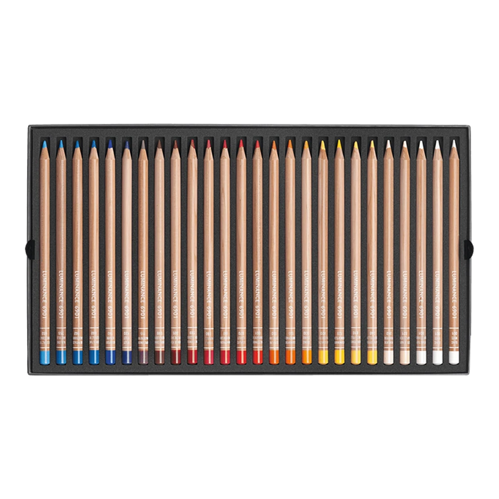 Crayons de couleur Luminance 6901 - 100 pièces