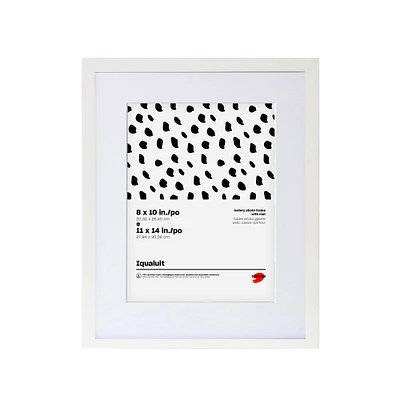 Iqualuit Gallery Photo Frame - White