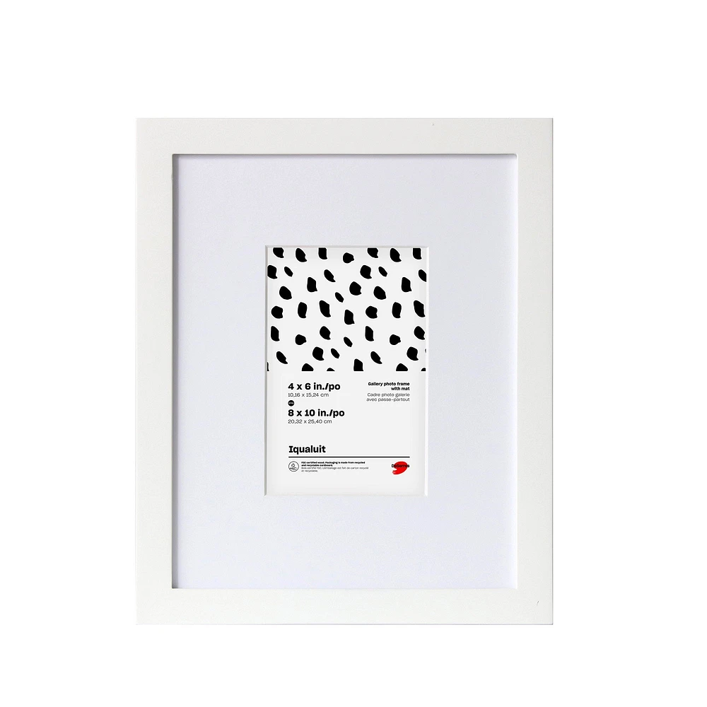 Iqualuit Gallery Photo Frame - White